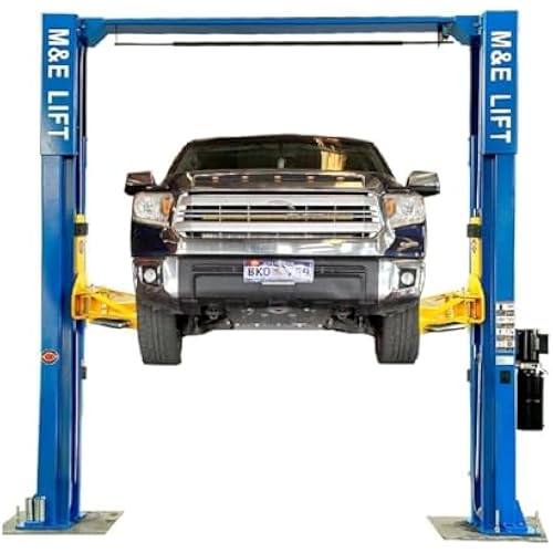 ME-LM110S Two Post Lift 11000Lbs Capacity, Hydraulic Auto Car Lift 2 Post Lift, 220V/60Hz Heavy Duty Vehicle Lift for Shops & Garages