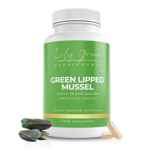 Lily Green 1000mg Green Lipped Mussel Capsules
