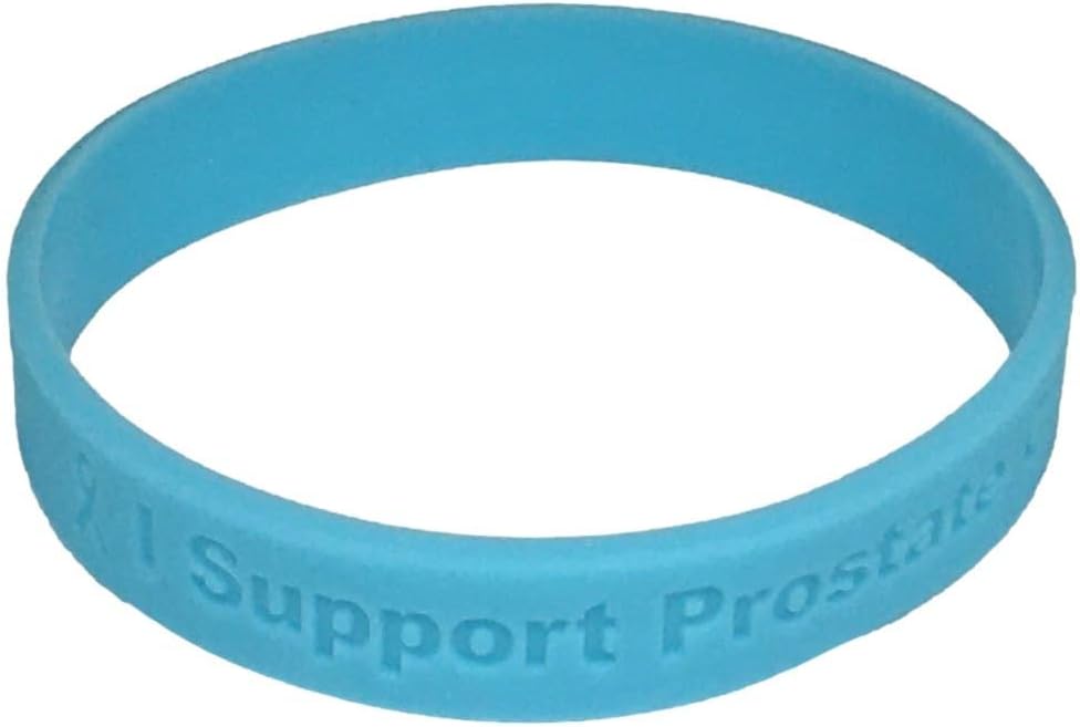 Jeirles Wholesale 100 Prostate Cancer Awareness I Support Prostate Cancer Awareness Everyday 100percent Medical Grade Silicone Bracelets