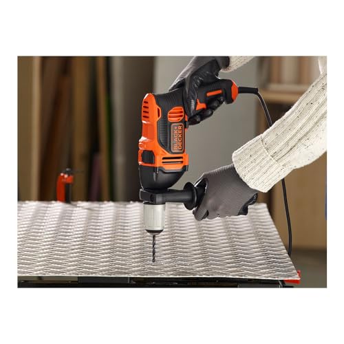 Perceuse à percussion BLACK+DECKER 850W avec coffret de transport - 7