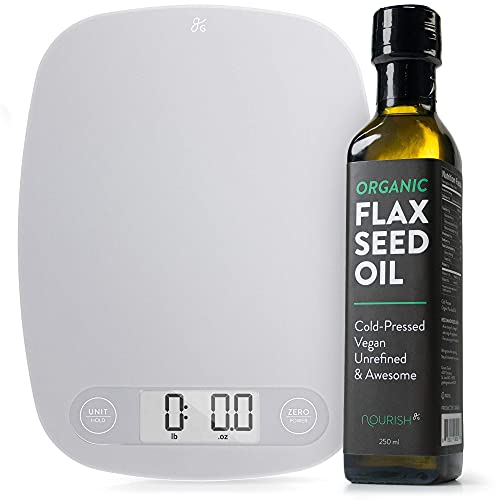 Greater Goods Kitchen ‘This Is How You Make A Healthy Lunch’ Bundle, Comes With Kitchen Scale And 250 Ml Bottle Of Flaxseed Oil, Products Designed In St. Louis. #TOP14