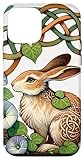 Design vintage divertente coniglio opere d'arte lepri fauna selvatica pasqua e ostara