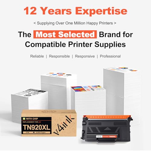 Image of TN920XL Compatible Toner Cartridge Replacement for Brother TN920XL TN 920XL TN920 for Use in Brother HL-L5210DN HL-L5210DW HL-L6210DW HL-L6217DW MFC-L5710DW MFC-L5915DW Printer Black 1-Pack