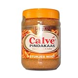 calve pindakaas  12 X Calvé Pindakaas met stukjes noot - Erdnussbutter mit Stückchen Nuß - 650