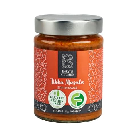 Bay's Kitchen Low FODMAP Tikka Masala Curry Stir-in Sauce Cover