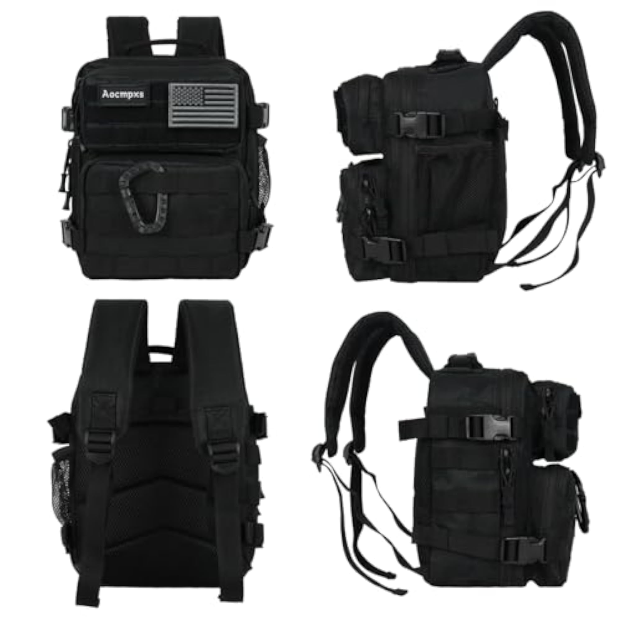 Mini Tactical Backpack, 9L Small Gym Backpack for Men and Women