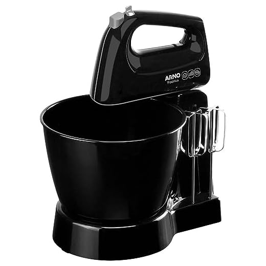 Arno SX16 Batedeira Facilita 127V, Preta