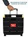 Mount-It! Rolling Utility Cart, Folding Collapsible Crate with Telescoping Handle and Durable Wheels, 55 lb Capacity, Portable Handcart for Groceries, Office, Teacher, and Travel Use