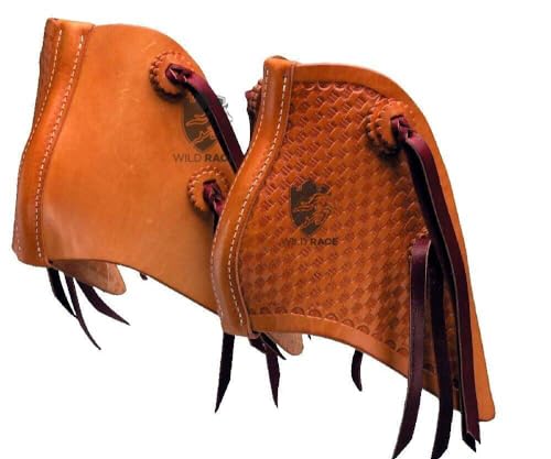 Fender De Selle Western Wild Race – Cuir Traditionnel, Taille 16 Pouces, Neuf