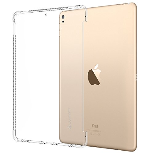LUVVITT Clear Grip Smart Cover and Keyboard Compatible Case for Apple iPad Pro 10.5 inch (2017) and iPad Air 3 (2019-3rd Gen) - Clear