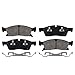 Detroit Axle - Brake Pads for Jeep 2011-2016 Grand Cherokee, 2011-2020 Dodge Durango, Ceramic Brake Pads 2012 2013 2014 2015 Replacement Brakes Front & Rear