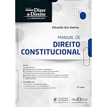 Capa do livro Manual de Direito Constitucional