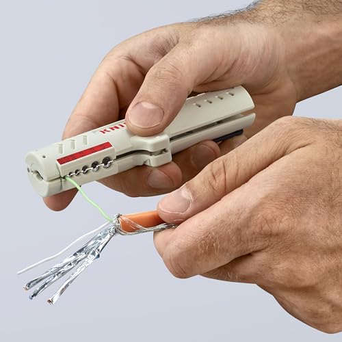Outil à main 5 KNIPEX Tools 1665125SB pour dénuder sans couper les fils - 7