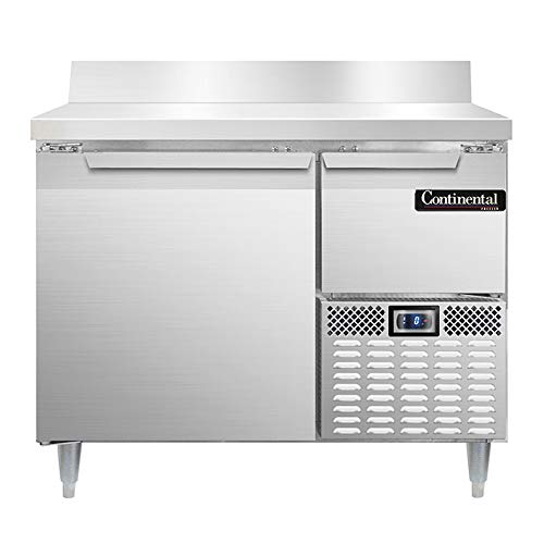 Continental Refrigerator DLFA43-SS-BS Designer Line Freezer Base Worktop Unit, 43
