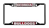 Georgia Bulldogs UGA Dawgs Black Tag Frame
