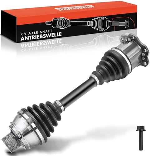 Frankberg 1x Arbre de transmission Essieu Avant Compatible avec A4 8K2 8KH 8K5 B8 A5 8T3 8F7 8TA 1.8L-4.2L 2007-2017 8K0407271Q