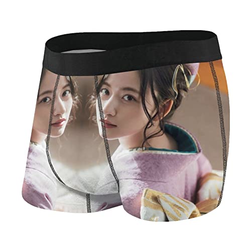 男性用 レギュラーショーツ 抗菌防臭 おしゃれ ボクサーパンツ 吸汗速乾 速干 超薄 四角いパンツ 通気性 男性平角パンツ ビーチ水泳パンツ ボクサーブリーフ メンズ金川紗耶 (2)