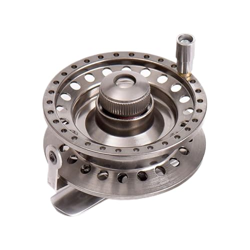 Fischrolle Spinnrute | Angelrolle Aus Aluminiumlegierung Mit Ergonomischem Griff,Angler Ausrüstung Mit Bequemem Griff Für Vater Sohn Ehemann Onkel Nachbar Freunde