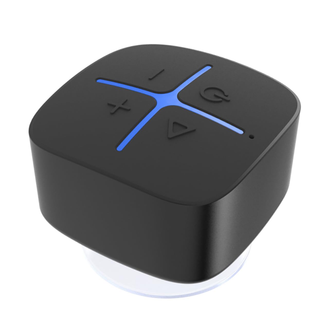 NUOBESTY Kabelloser Funklautsprecher Mit Saugnapf Badezimmer Subwoofer Sound Kleiner Wireless Soundgerät Dc5v