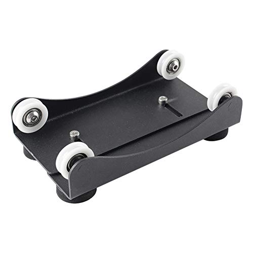 ZSooner Filament-Spulenhalter Sy Install Rack Regale 33 mm bis 77 mm verstellbare 3D-Drucker-Teile Arbeitsplatte Büro Aluminium mit Bea stabile praktische Materialablage für CR 10 10S 10SPRO Cover