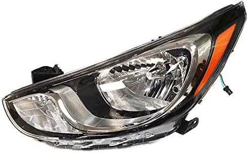 Amazon.com: Goudergo Left Driver Headlight,Halogen Projector Headlight ...