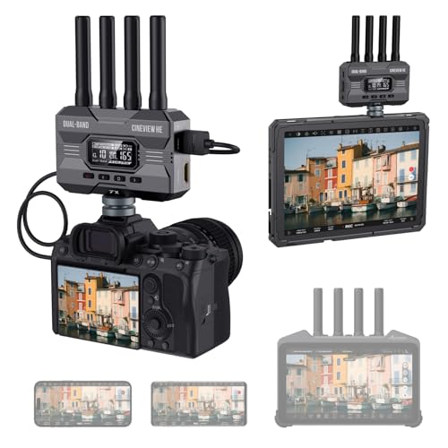 �yAccsoon�����X�g�A�zAccsoon CineView HE HDMI �����f���`���V�X�e�� ���M�@��M�@ �A2.4GHz��5GHz 1080p60fps�� 0.05�b��x���A350m�������`�� �AUSB3.0�r�f�I�L���v�`���[�iUVC�j�ADFS�t��