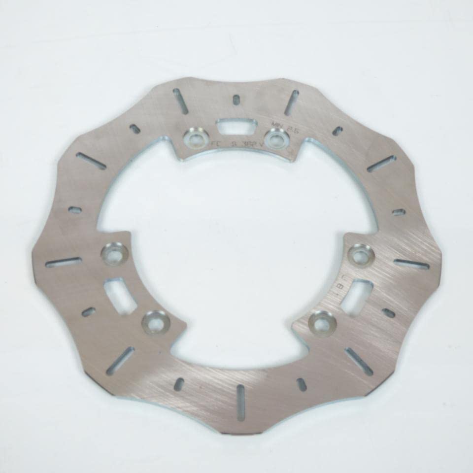 Disque de frein avant France Equipement compatible avec Moto Derbi 50 Senda S362V / 240mm x int 125mm Wave