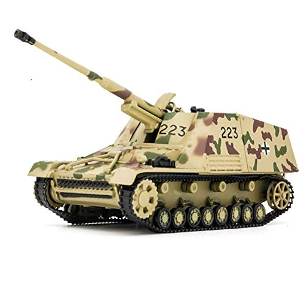 CMO Pansarmodeller plast 1/72, noshörning pansarförstörare Tyskland, pressgjuten militär tank, barnleksaker och presenter, 8,9 x 3,5 cm
