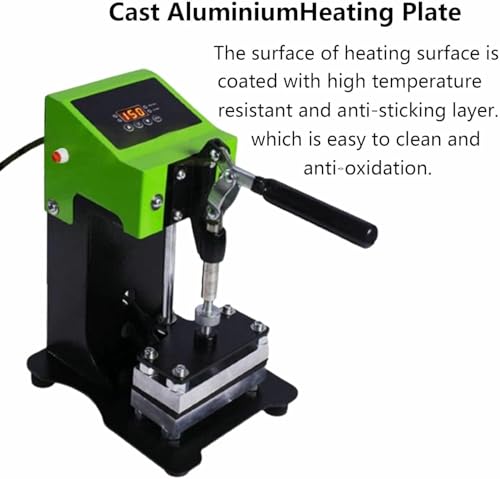 Presse à colophane manuelle, presse à chaud portable pour extraction d'huile de colophane haute pression, idéale pour un usage domestique