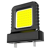 High Brightness Floodlight - for All Power Tool Batteries, Battery Operated Floodlights Outdoor, Cordless LED Work Light for 18V-21V Battery, IP67 Waterproof, 50000+ Hour Life for Workshop, Garage