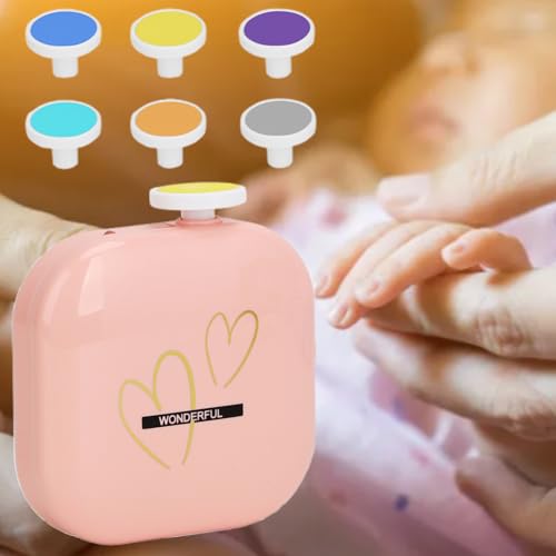 Coupe-ongles pour les tout-petits électrique anti-blessure lime USB bébé - 3