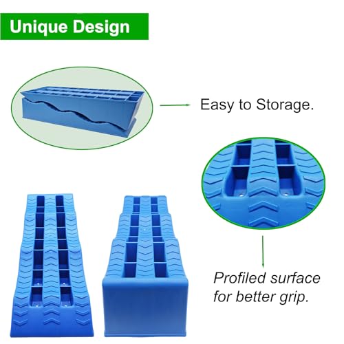 Holakit HKLR Rv Leveling Ramps - Premium Quality Wheel Chocks thumb #3