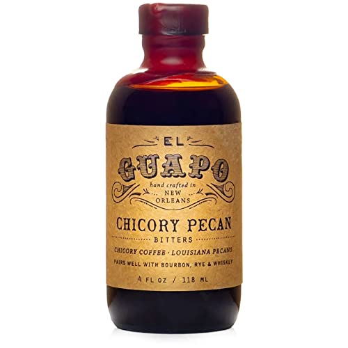 El Guapo Chicory Pecan Bitters 118ml - Handcrafted Aromatic Coffee