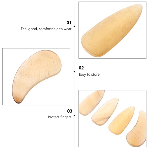 Vaguelly 8 Pcs Protecteurs Cm Erhu Instrument Jaune Débutants Outils Médiators Durables Jouant Pratique Débutant Pouce… - Les Beatles, Paul McCartney, John Lennon, RIngo Starr, George Harrison Vaguelly 8 Pcs Protecteurs Cm Erhu Instrument Jaune Débutants Outils Médiators Durables Jouant Pratique Débutant Pouce… – Image 7