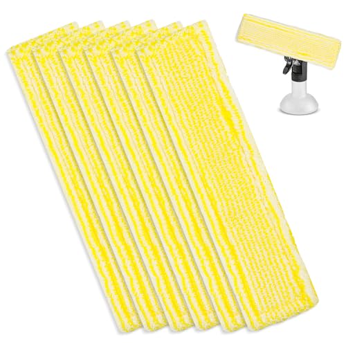 6 STK Ersatzpads für Kärcher Fenstersauger Zubehör für Kärcher Fensterreiniger Ersatzteile, Ersatzmikrofaser Wischbezug Fenstersauger Zubehör Pads (Gelb) 6 STK Ersatzpads für Kärcher Fenstersauger Zubehör für Kärcher Fensterreiniger Ersatzteile, Ersatzmikrofaser Wischbezug Fenstersauger Zubehör Pads (Gelb)