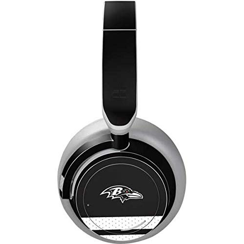 Skinit Decal Audio Skin Compatible with Surface Headphones - Officially Licensed NFL Baltimore Ravens Shutout Design