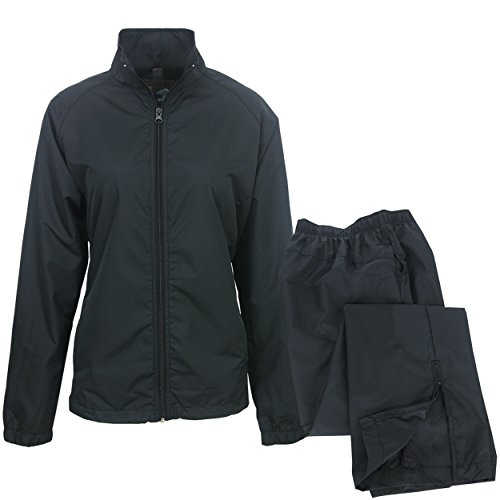 Forrester Ixspa Womens Packable Rain Suit Black S