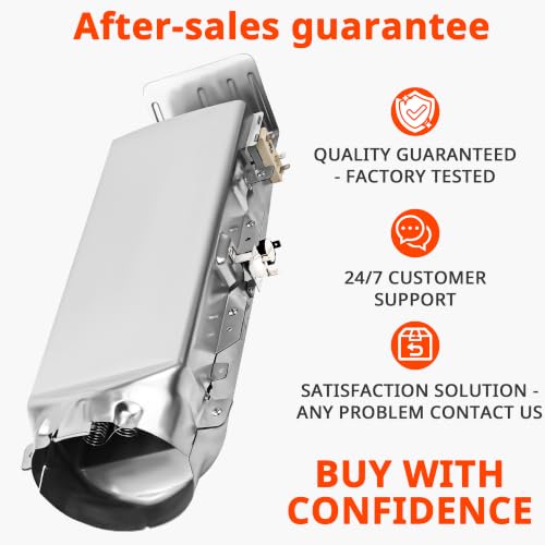 Repuesto de elemento calefactor secadora Samsung DC93-00154A 8