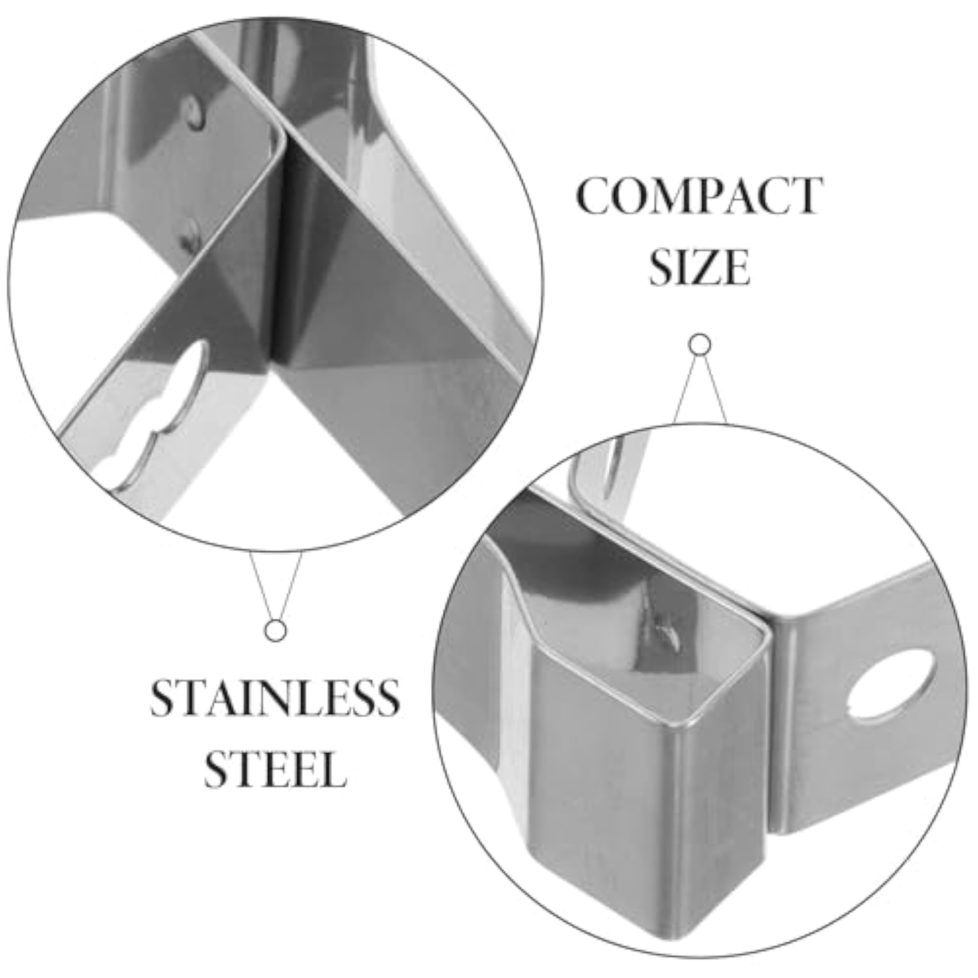 Stainless Steel Cooking Thermometer Clip with Probe Holder