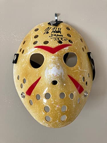 Kane Hodder Signed Autographed Hockey Mask Horror Collectible Jason Voorhees Friday 13Th #TOP5