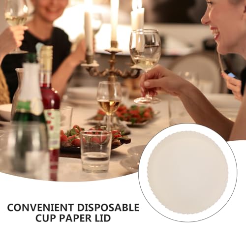 Couvercles de gobelets jetables papier pour une utilisation facile et pratique