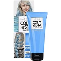 Colorista Washout Green De L’Oréal – Coloration Temporaire Vert Pour Cheveux, 80 Ml, Facile à Laver