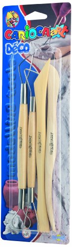 Preisvergleich Produktbild Carioca Set Modellierwerkzeug, 4
