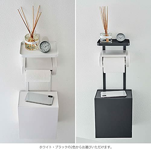 Amazon｜山崎実業(Yamazaki) トイレットペーパーホルダー上