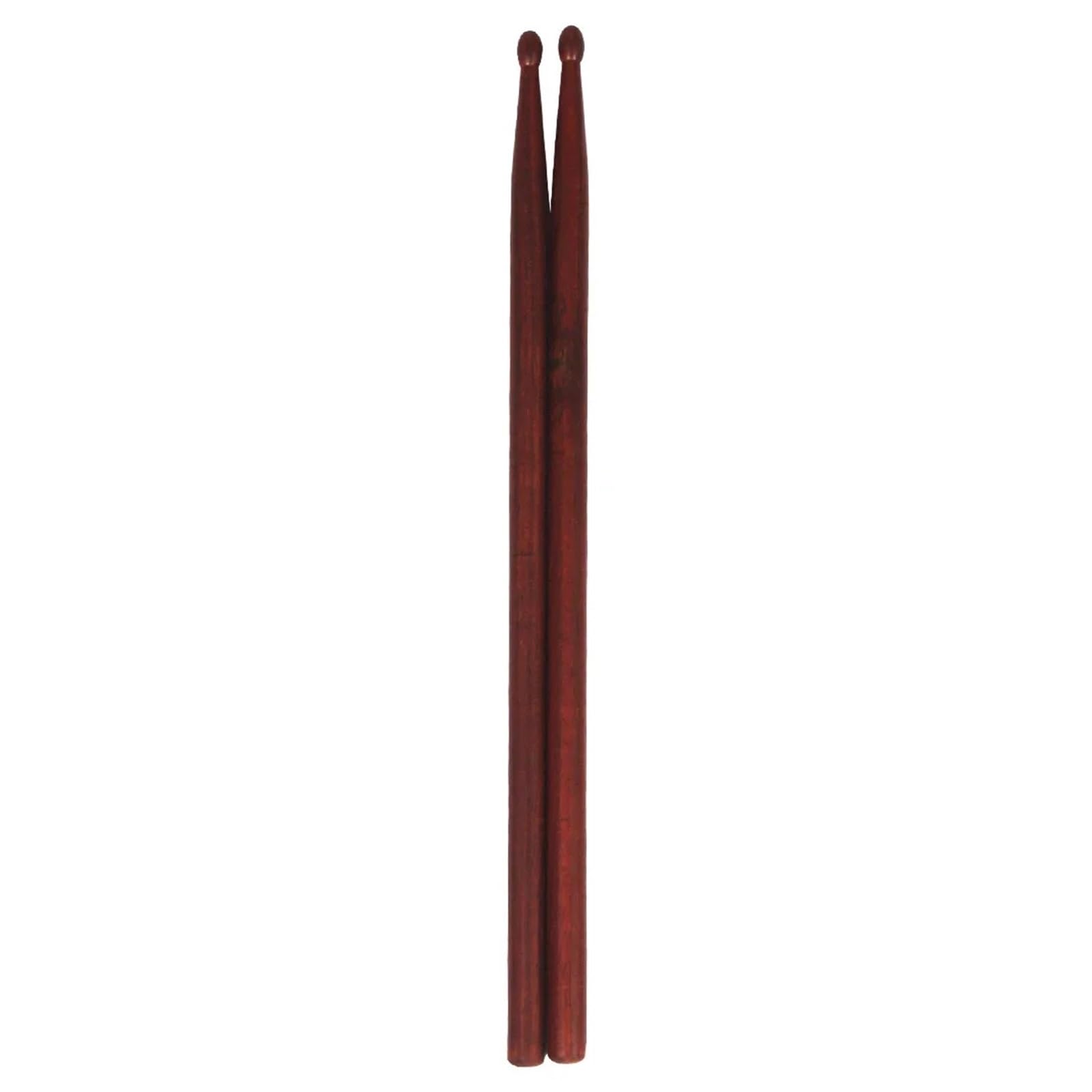 Percussion Instrumentdrumsticks, Drumsticks 1 Paar 5A Mahagoni Braun 41x1,5x1,5cm