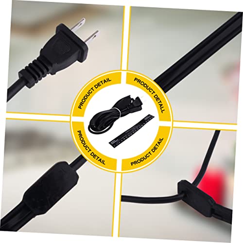 Solustre 2Pcs Heat Belt Accessoryblack Strip Plug Control Fermenting With Wrap Black Household For Brew Accessory Heating And Temperature Homebrew Starting Us Beer Brewing Around #TOP7