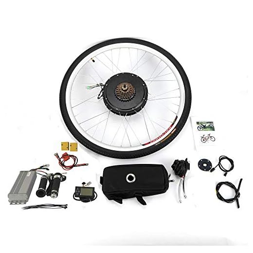 Elcykel, 28 tums elcykel bakhjul 48 V 1 000 W Ebike eftermonteringssats e-cykel konverteringssats elektrisk cykelsats