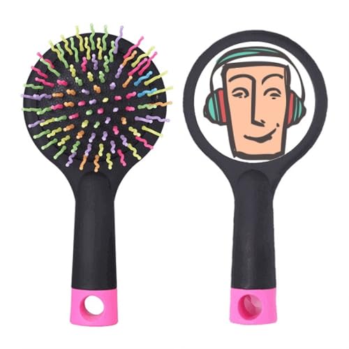Brosse à cheveux démêlante Enjoy Salon coussin cheveux secs mouillés esquisse