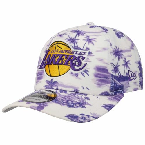 Gorra New Era 19Twenty Lakers contra el sol, visera curva ajustable unisex primavera verano