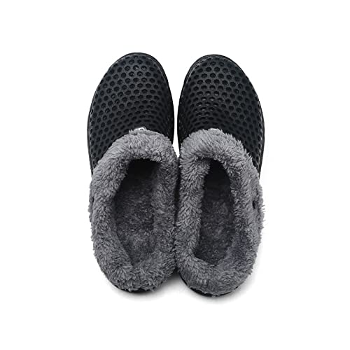 Women's Lined Clog Breathable Mesh Lining Indoor Outdoor Walking Garden Clogs Winter Slippers4